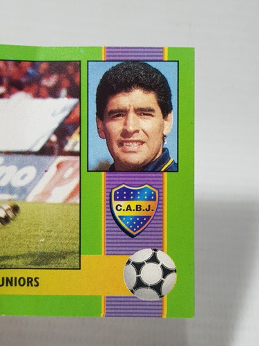 Imagen 5 de 6 de Maradona Figurita Cromy 1996 Mint Sin Pegar Mag 57456