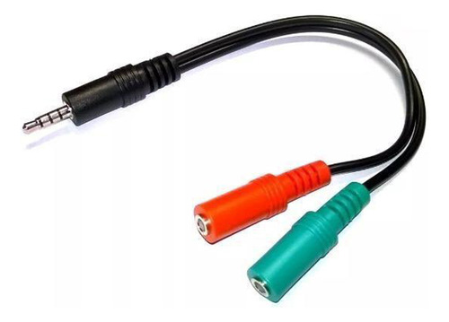 Cable En Y Miniplug Stereo 3.5 A 2 X Hembra Stereo 3.5 Prm