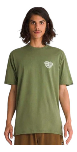 Remera Vans Modelo No Payer Verde Musgo Nueva Colección