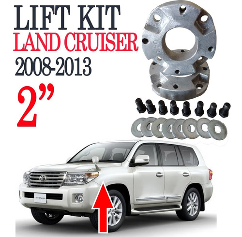 Lift Kit Elevación Suspensión Land Cruiser 2008 A La 2013