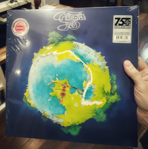 Lp Yes - Fragile - Gatefold - Clear Vinil + Booklet - Imp