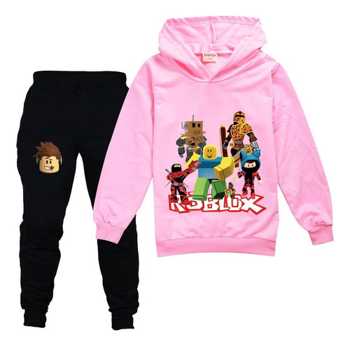 Roblox Conjunto De Chándal Con Capucha Y Pantalón Para Niños