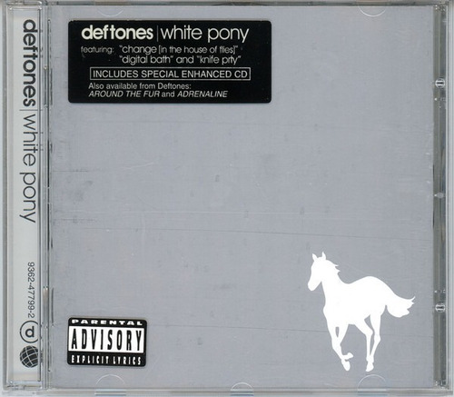 Imagen 1 de 1 de Cd Deftones White Pony Nuevo Y Sellado