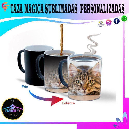 Imagen 5 de 5 de Tazas Magicas Personalizadas