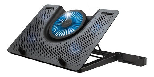 Cooler Trust Gxt 1125 Quno Gaming 5ventiladores Luz Led Azul