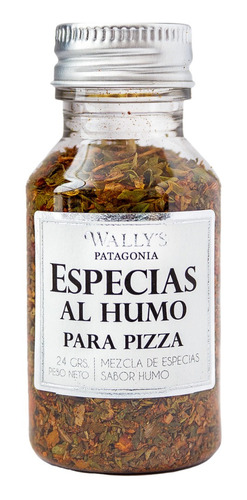 Especias Al Humo Para Pizza Wally's Patagonia 29 Gr.