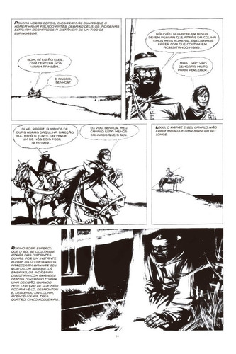 Imagem 4 de 7 de A Guerra Do Deserto Enrique Breccia Editora Veneta