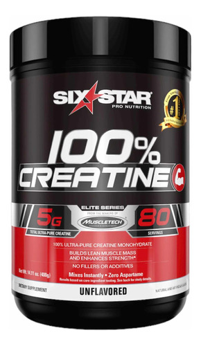 Creatina Sixstar 5g 80 Servicios