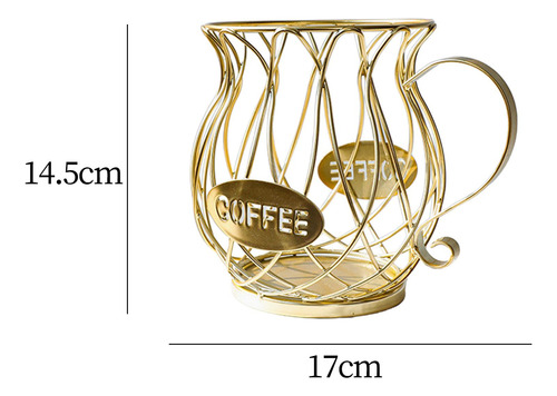 Soporte Para Cápsulas De Café, Cesta Duradera Para