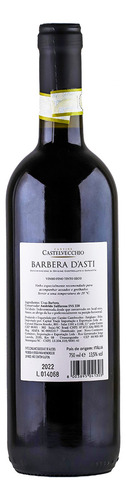 Vinho Italiano C. Castelvecchio Barbera D'asti D.o.c.g 750ml