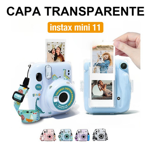 Funda Transparente Instax Mini 11 Funda Protectora Cámara 51