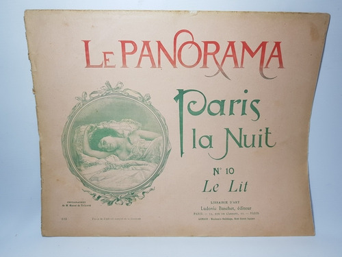 Paris Erótico 1900 Modelos Le Panorama La Nuit N10 Mag 56917