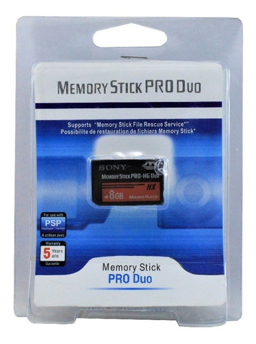 Memoria Pro Duo 8gb Para Psp 