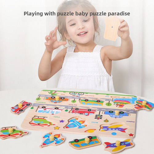 Fun Animals-924 - Tabla De Rompecabezas De Uñas Con Forma De