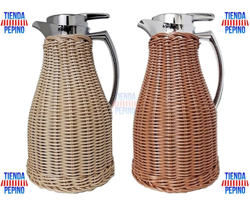 Jarra Termo Sakura Rattan Termica 1 Litro Tienda Pepino