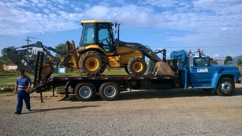 Imagem 7 de 15 de Ford F-13000 Munck Docum. Com Prancha Para Equipam. Pesados