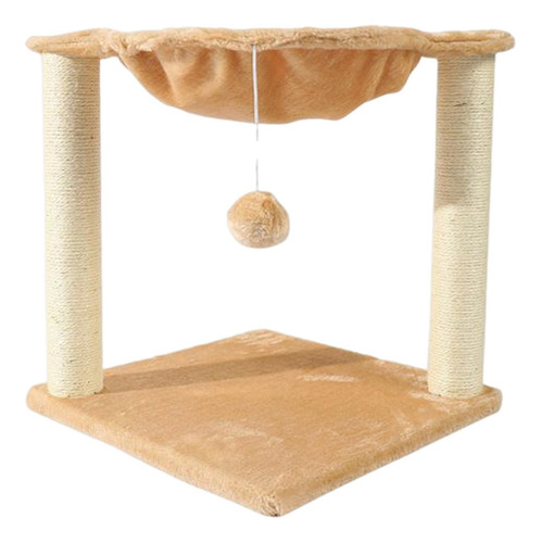 Poste Arranhador Para Gato Interativo Bola De Brinquedo Para