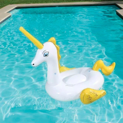 Unicornio Chico Inflable Flotador Pileta Bestway 41104 Full