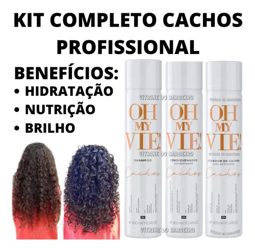 Kit Emoliente - Nutrição e Ativador de Cachos