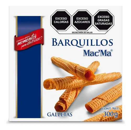 Mac Ma Barquillos 300g