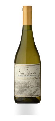 Vino Saint Felicien Chardonnay Elaborado En Roble 750 Ml Ub