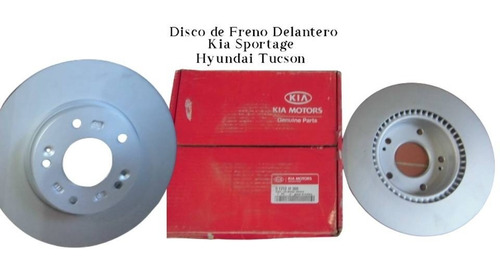 Disco De Freno Delantero Kia Sportage / Hyundai Tucson