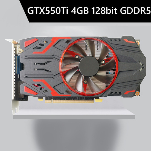 Tarjeta Gráfica Para Computadora Gtx 550ti, 4 Gb, Gddr5, Tar