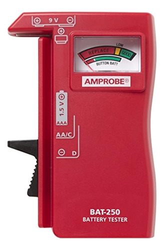 Probador De Batería Amprobe Bat250