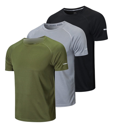 Frueo: Paquete De 3 Camisetas De Entrenamiento Para Hombre,.