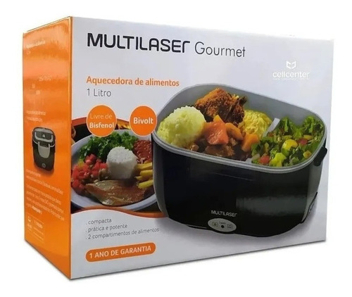 Imagem 6 de 6 de Marmita Elétrica Gourmet Bivolt - Multilaser Nota Fiscal