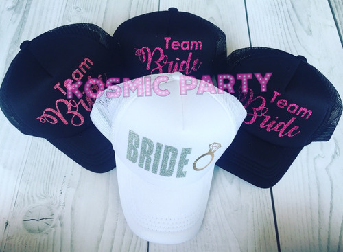 Imagen 2 de 7 de 45 Gorras Neon Personalizada Bachelorette Despedida Soltera