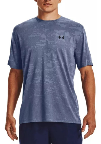 Playera Fitness Under Armour Training Vent Azul Hombre 13615