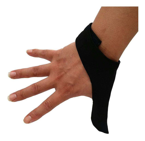 Protección De Pulgar De Bolos De Deportes Negro