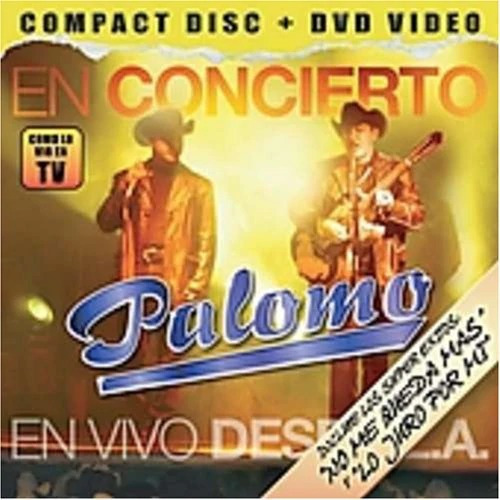 Palomo En Concierto En Vivo Desde L.a. Cd + Dvd