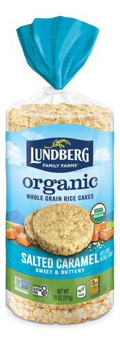 Lundberg Pasteles De Arroz Integral Organico De Grano Entero