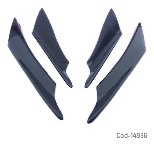 Difusor De Aire Aleta Spoiler Delantero Auto