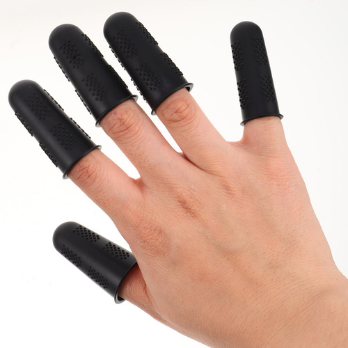 12 Fundas Antideslizantes De Silicona Con Pegamento Caliente