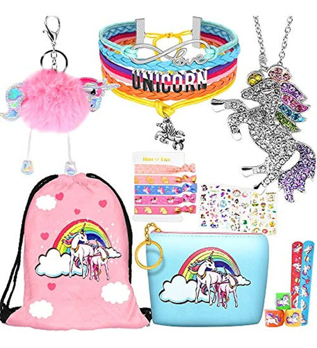 8 Piezas De Unicornio Regalos Para Niñas Adolescentes Collar