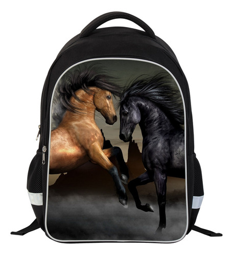 Mochila Escolar De Caballo Con Imagen De Avatar Y Logotipo D