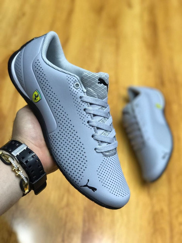 Tenis Zapatillas Puma Ferrari Gris Hombre Envio Gratis