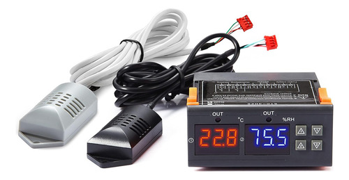 Controlador Stc-3028 Ac110-230v Temp & Hum Dual Display & Re