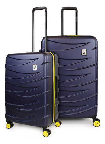 Pack 2 Maletas M+l Mónaco De 20 Y 23kg Azul Nautica