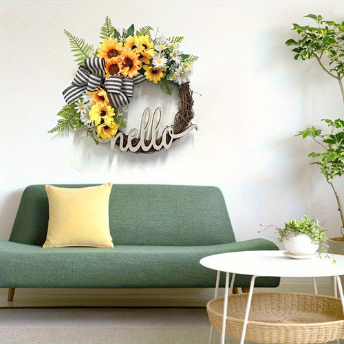 Corona De Primavera Y Verano, Corona De Boda, Corona De