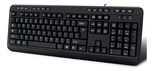 Teclado Usb Multimedia Adesso Akb-132hb Con 3 Concentradores