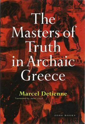 Libro The Masters Of Truth In Archaic Greece - Marcel Det...