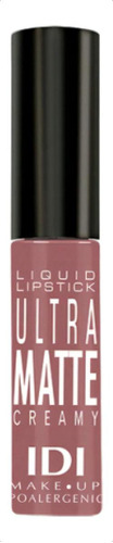 Idi Labial Liquido Ultra Matte Creamy - Varios Tonos X 5.8 G Color 19 Rich Plum