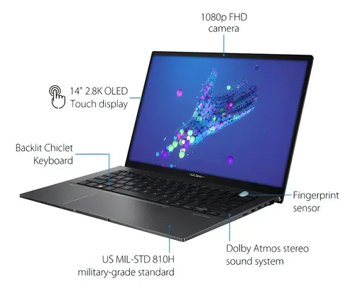 Notebook Asus Zenbook 14 Tactil Oled Ultra 7 155h 1tb/16gb