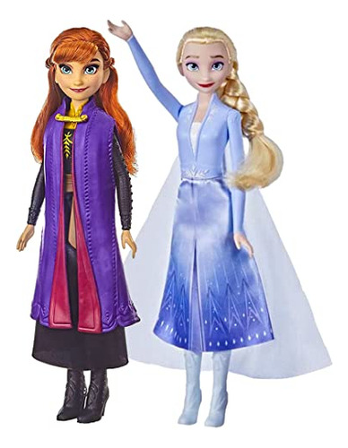 Muñecas Frozen 2 Anna & Elsa Deluxe Set Muñecas, Jm7mb