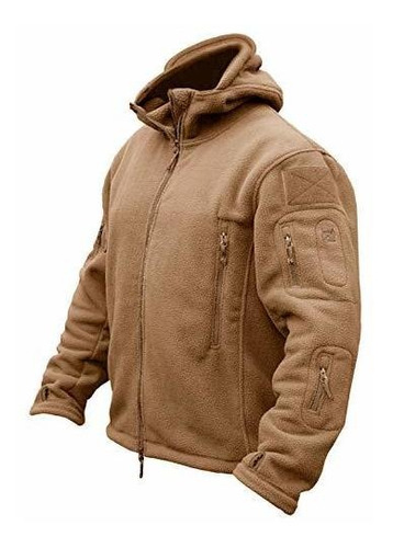 Crysully Hombres Invierno Algodón Casual Pesca Sudadera Con