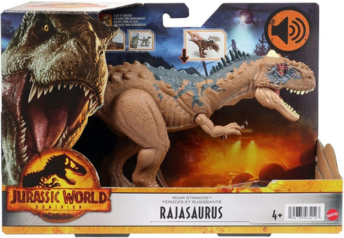 Jurassic World: Dominion Rajasaurus Carnivorous Con Sonidos